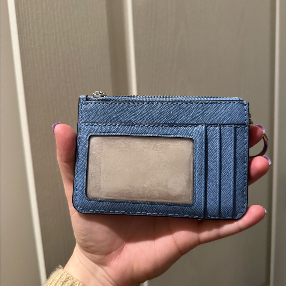 Michael Kors Blue Card Holder